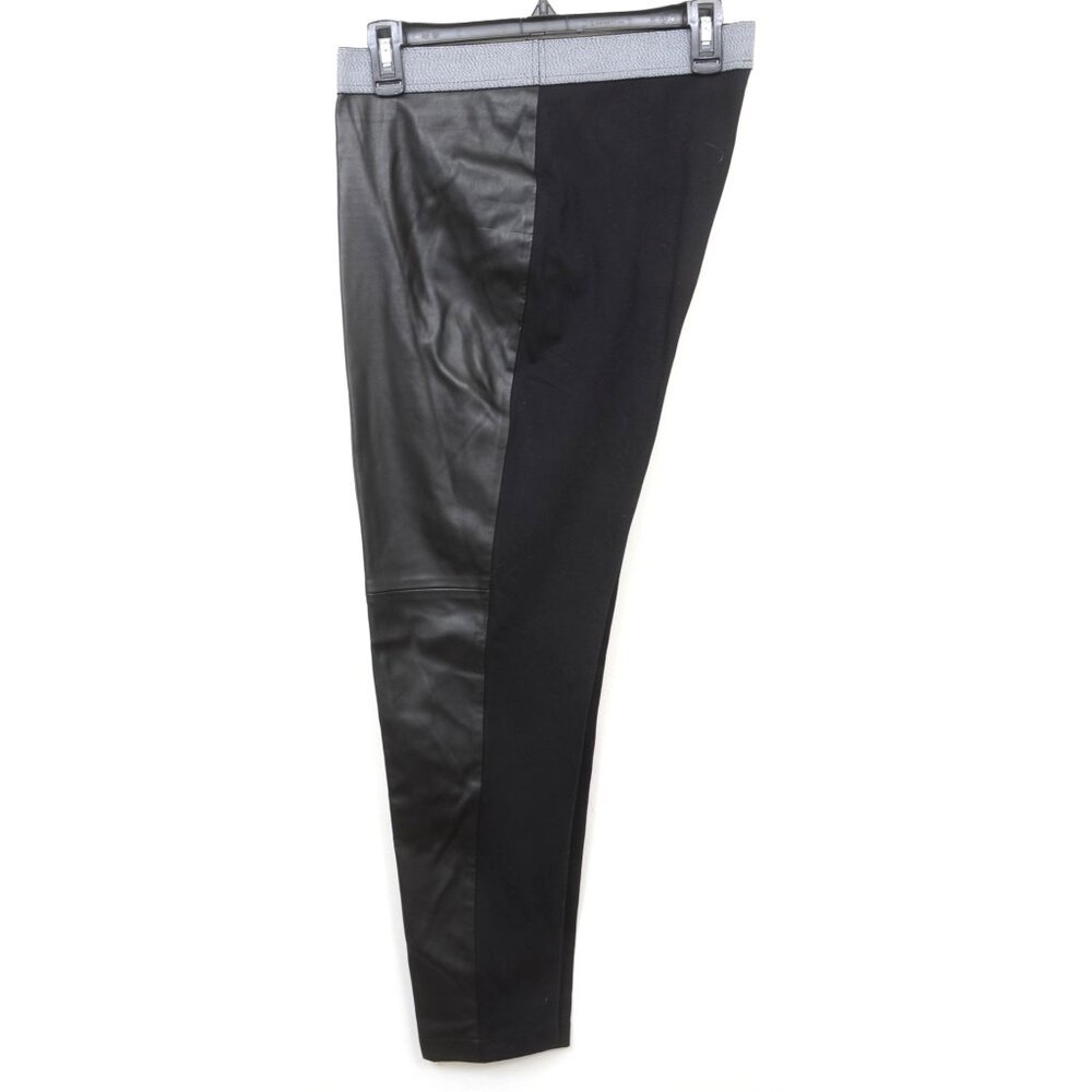 Roaman's Plus Size 14/16‎ Faux Leather Leggings Pants Moto Chic Rocker